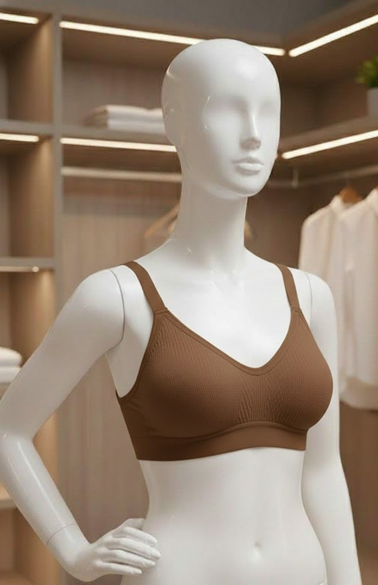 Push up light padded  support Bra Blouse