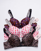 Victoria Secret lovely hearts comfort padded bra