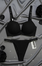 Seamless padded pushup bra