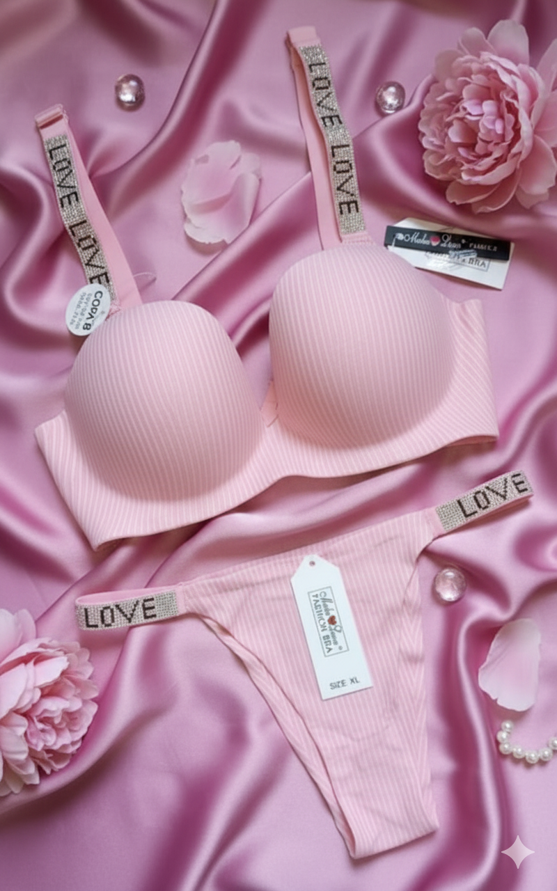 Seamless padded pushup bra