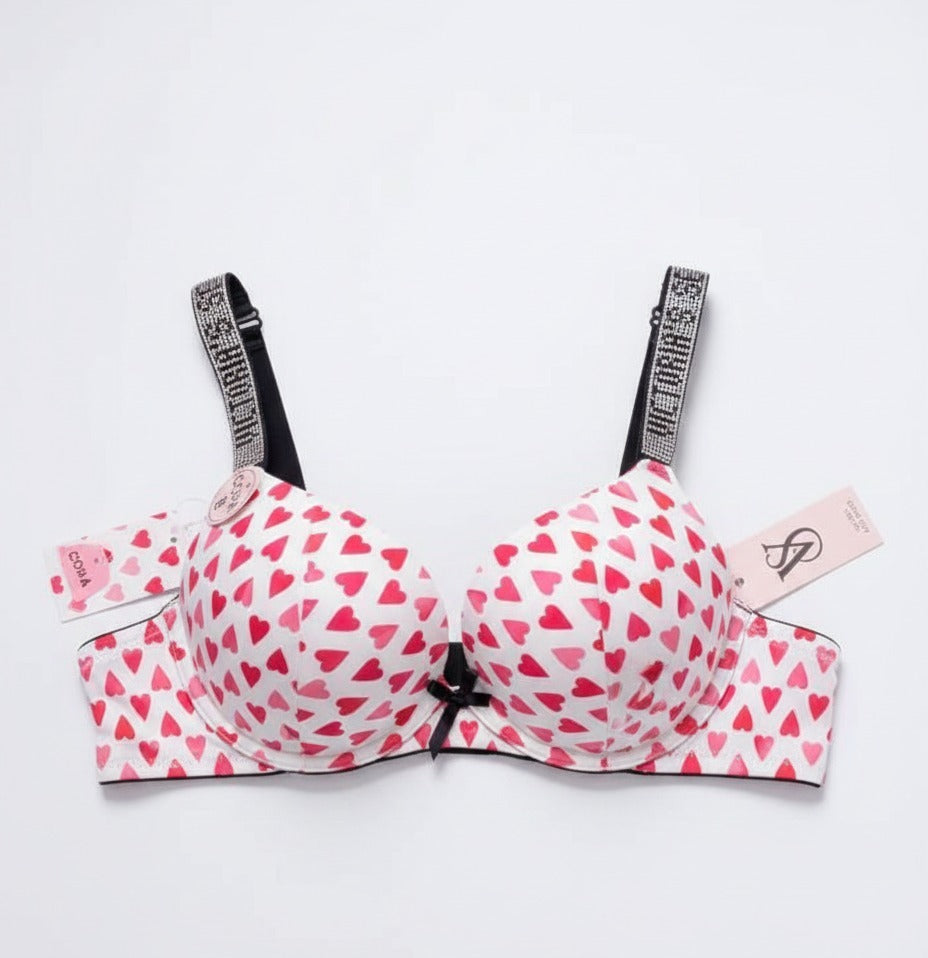 Victoria Secret lovely hearts comfort padded bra