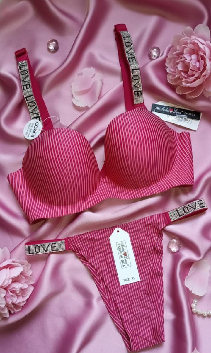 Seamless padded pushup bra