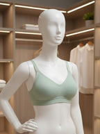 Push up light padded  support Bra Blouse