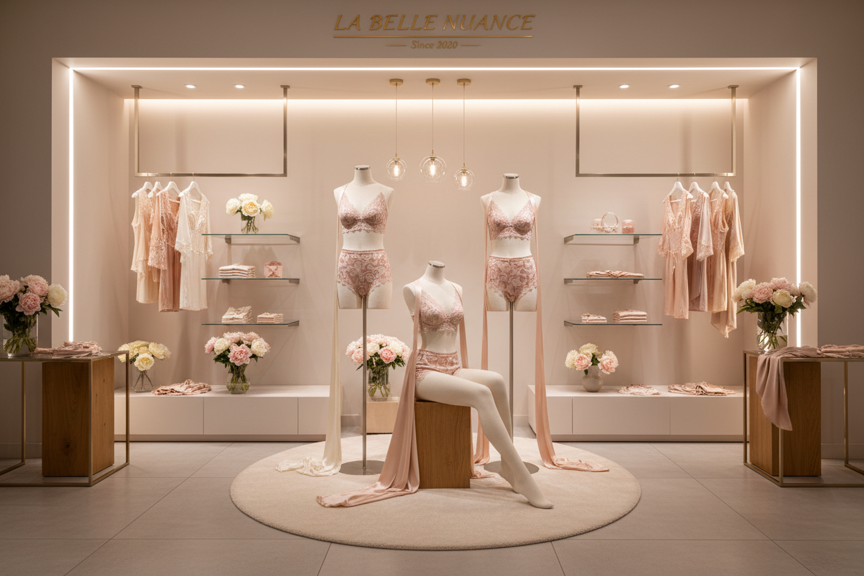 lingerie shop display